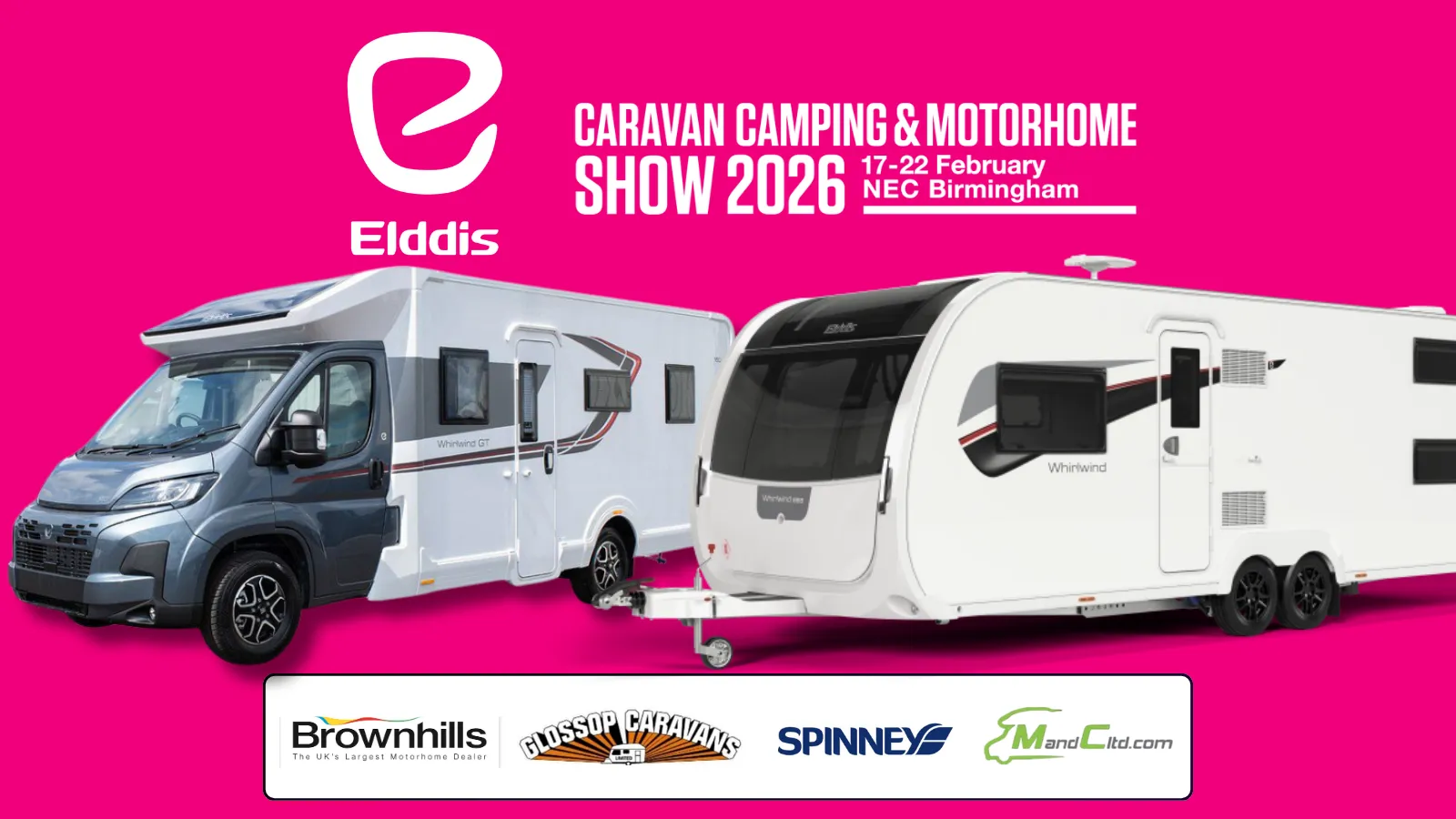 Explore Elddis at the Caravan, Camping & Motorhome Show 2026