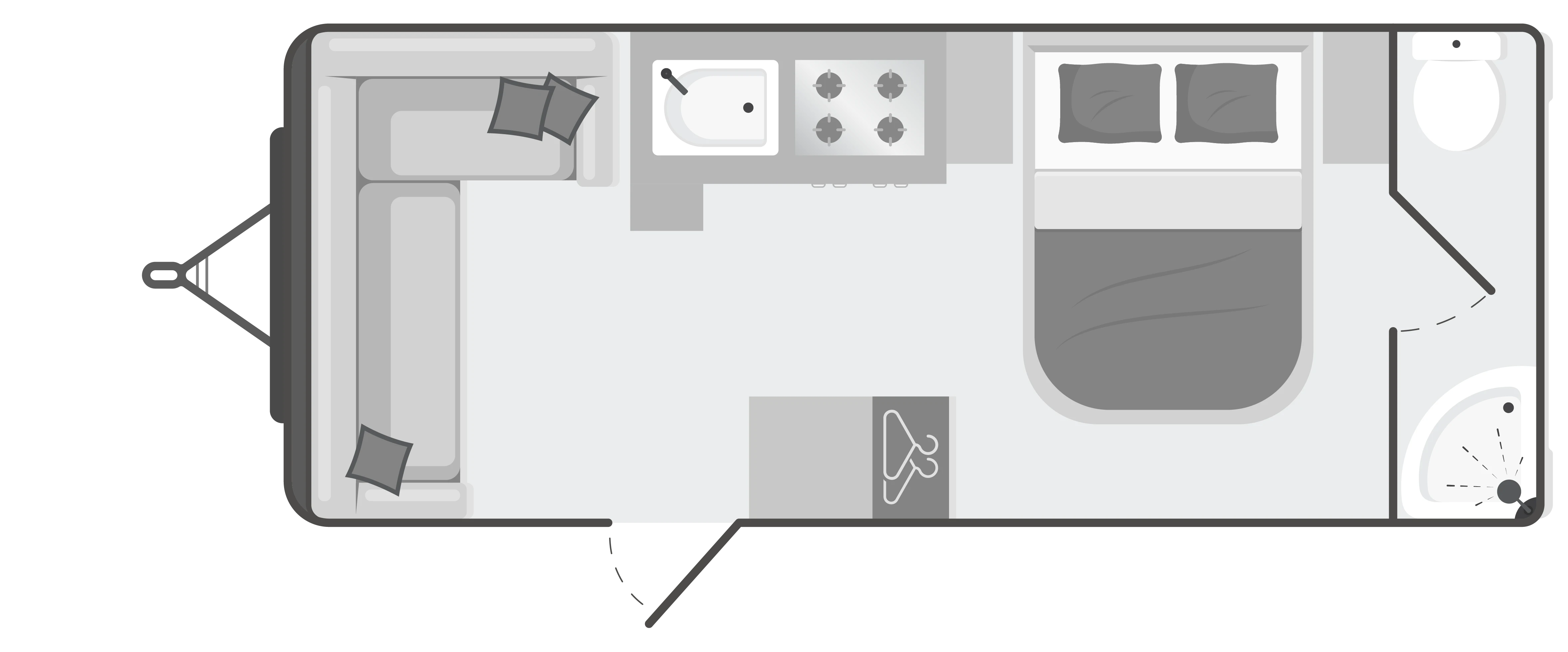 Caravan Floor Plan