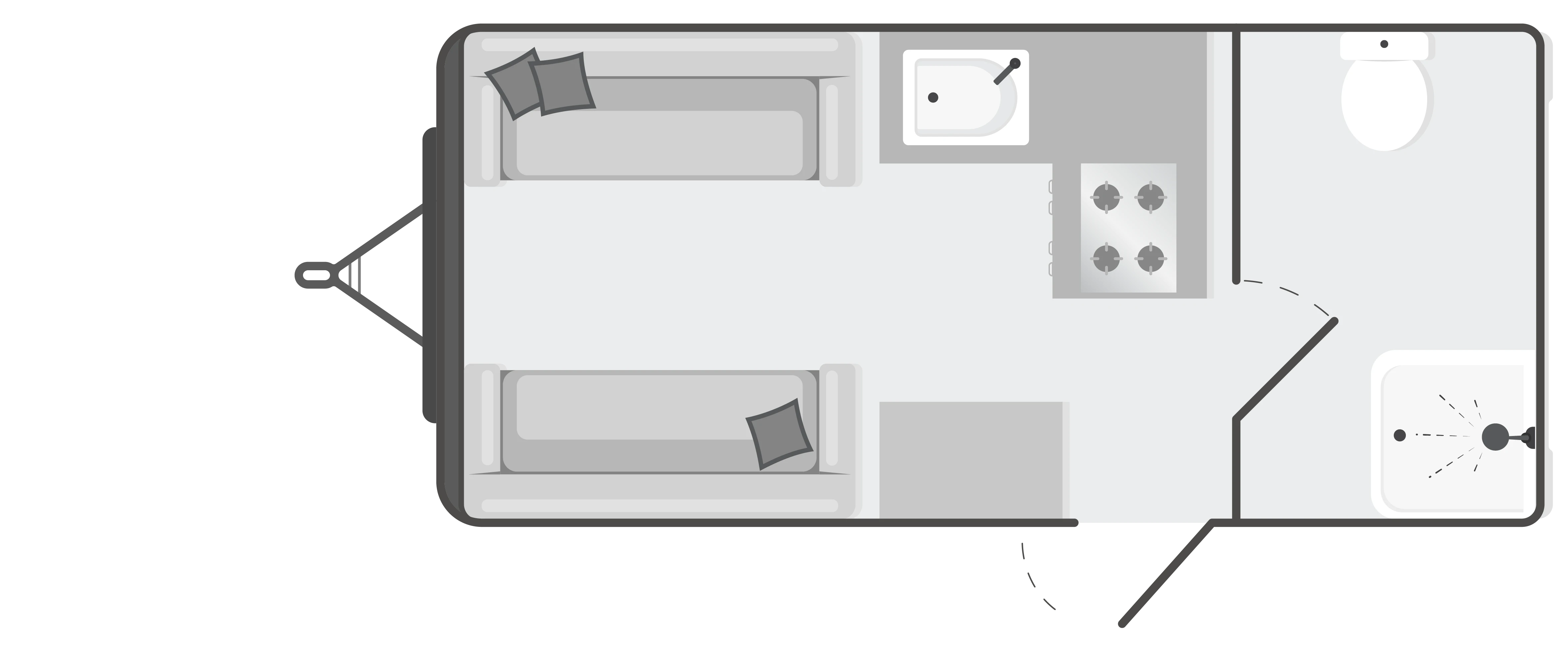 Caravan Floor Plan