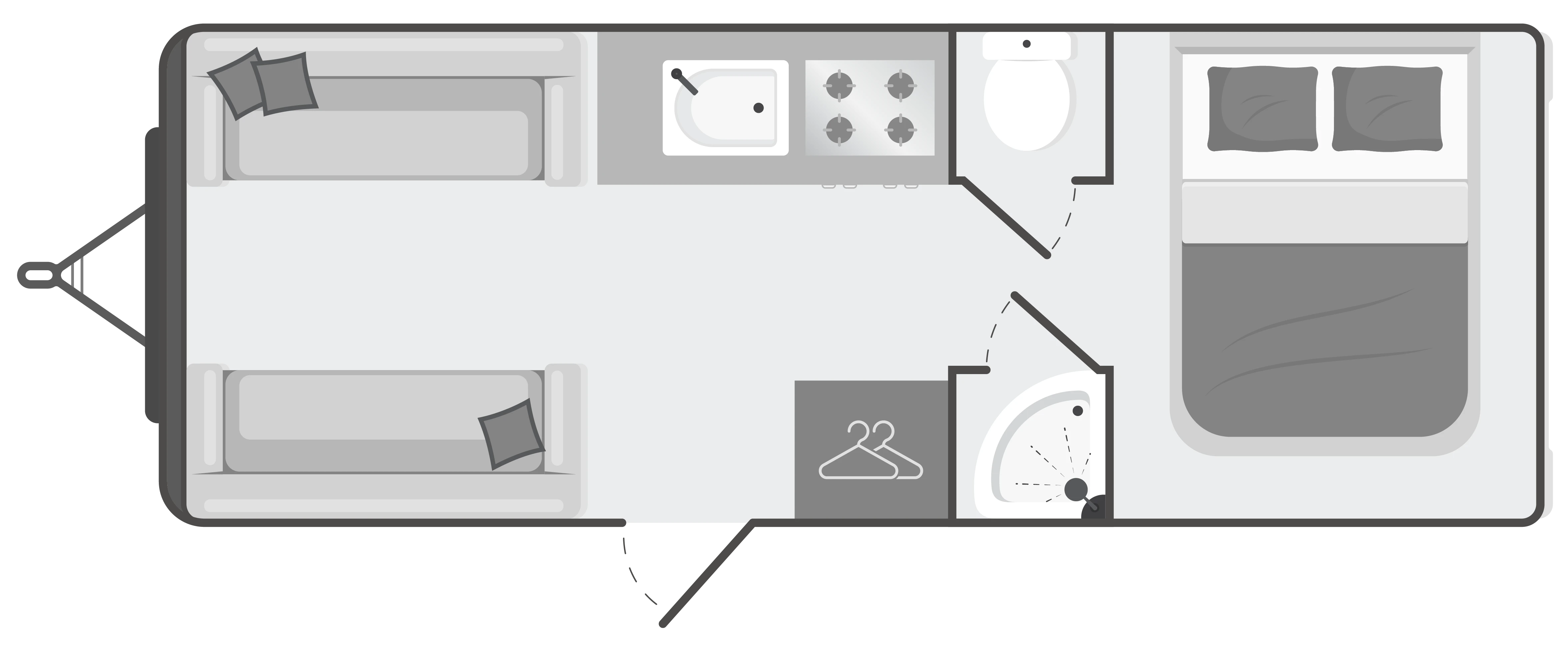 Caravan Floor Plan