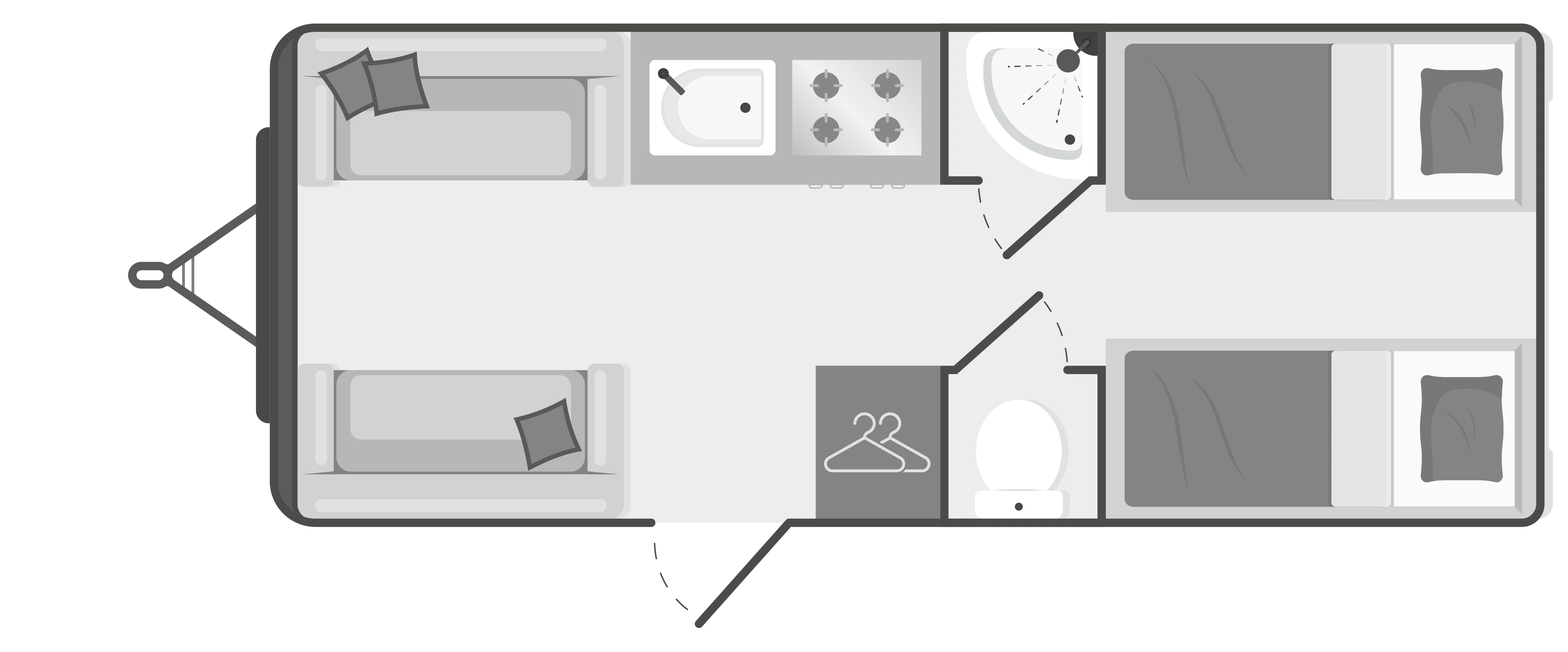 Caravan Floor Plan