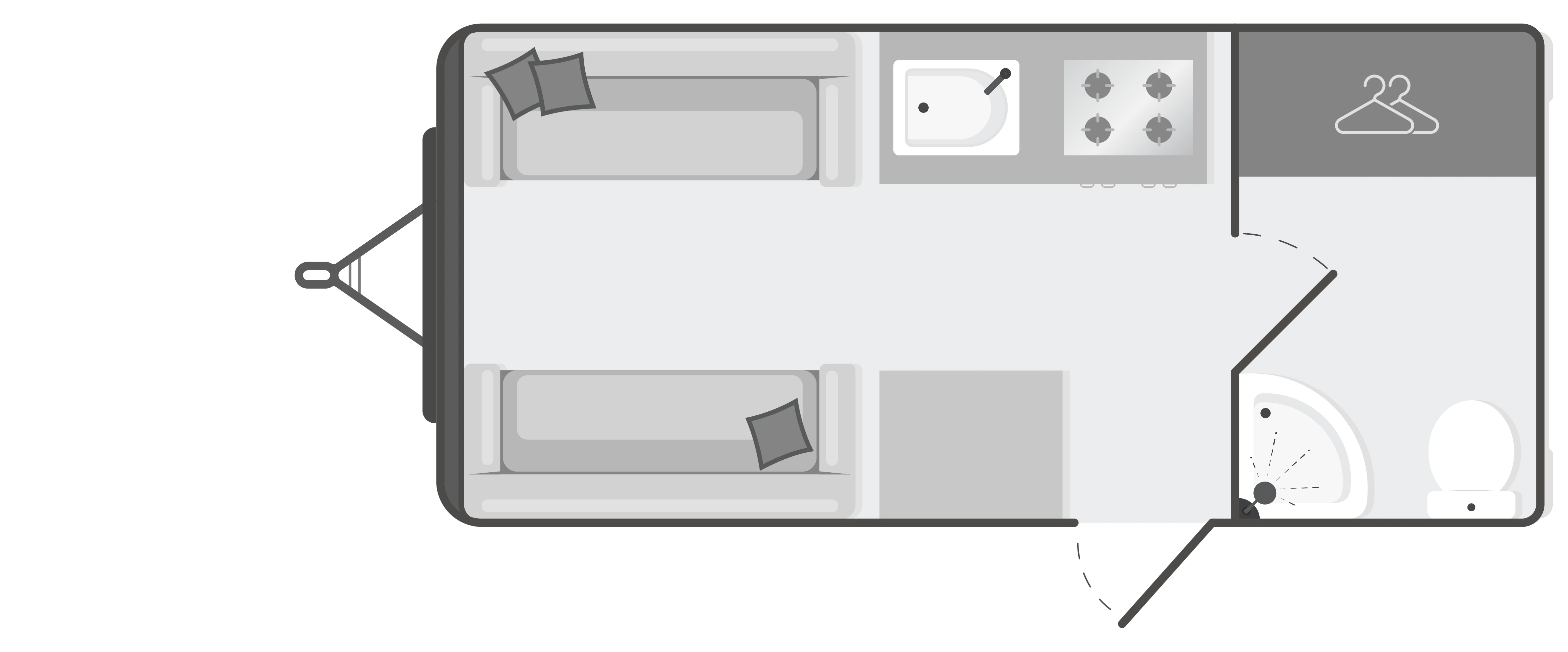 Caravan Floor Plan