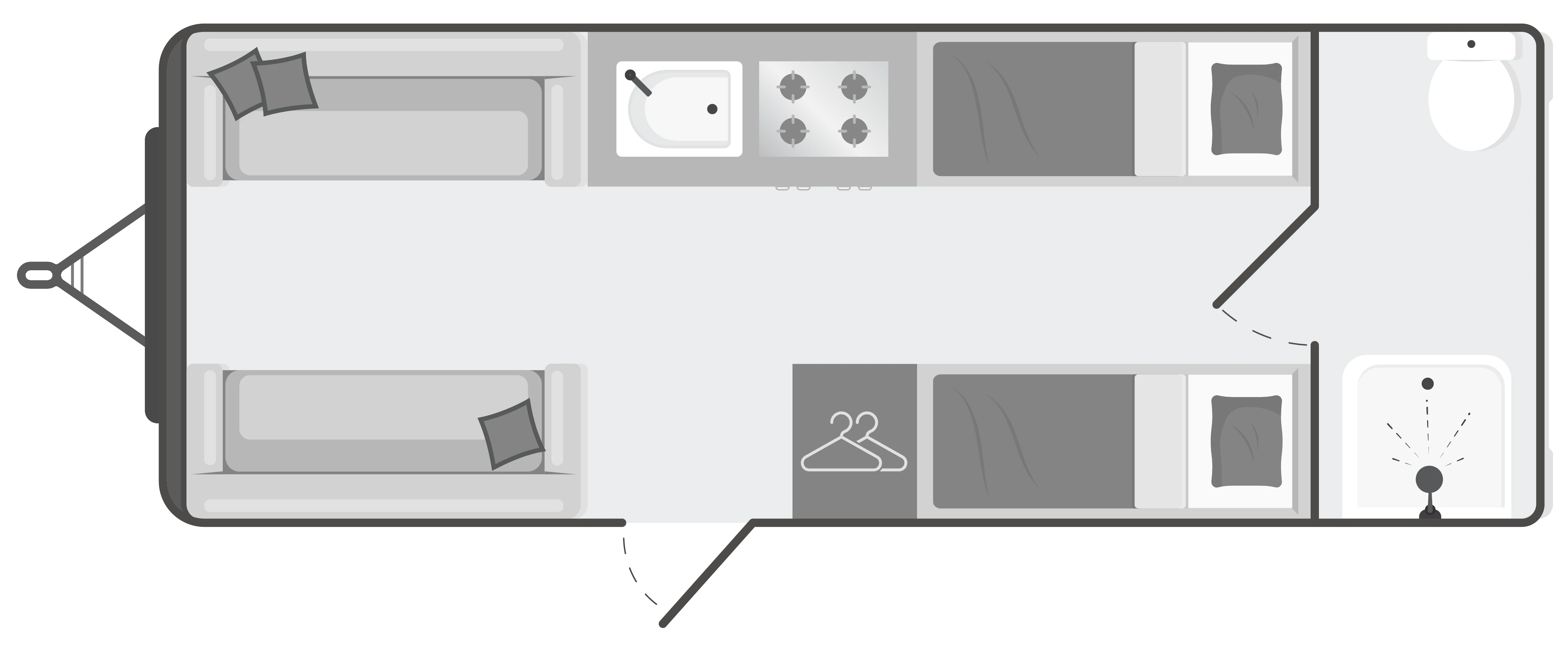 Caravan Floor Plan