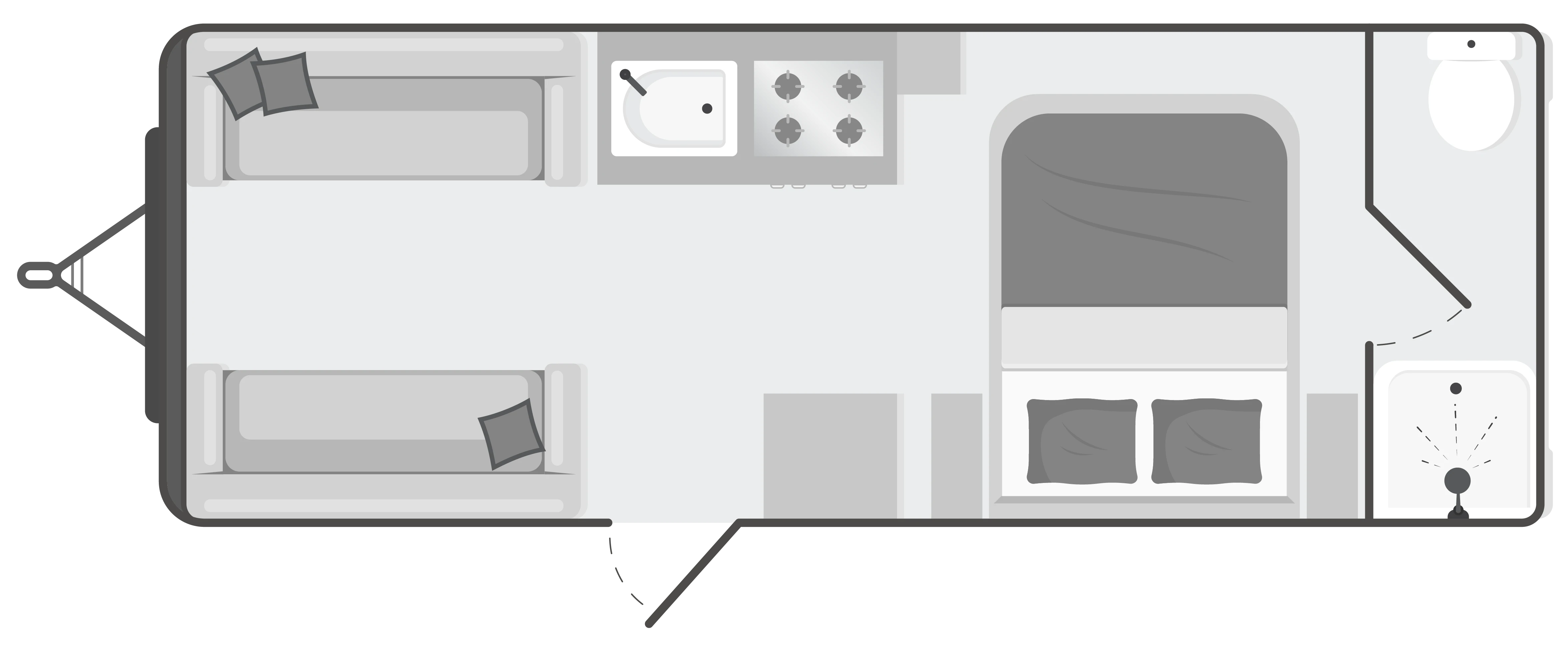 Caravan Floor Plan