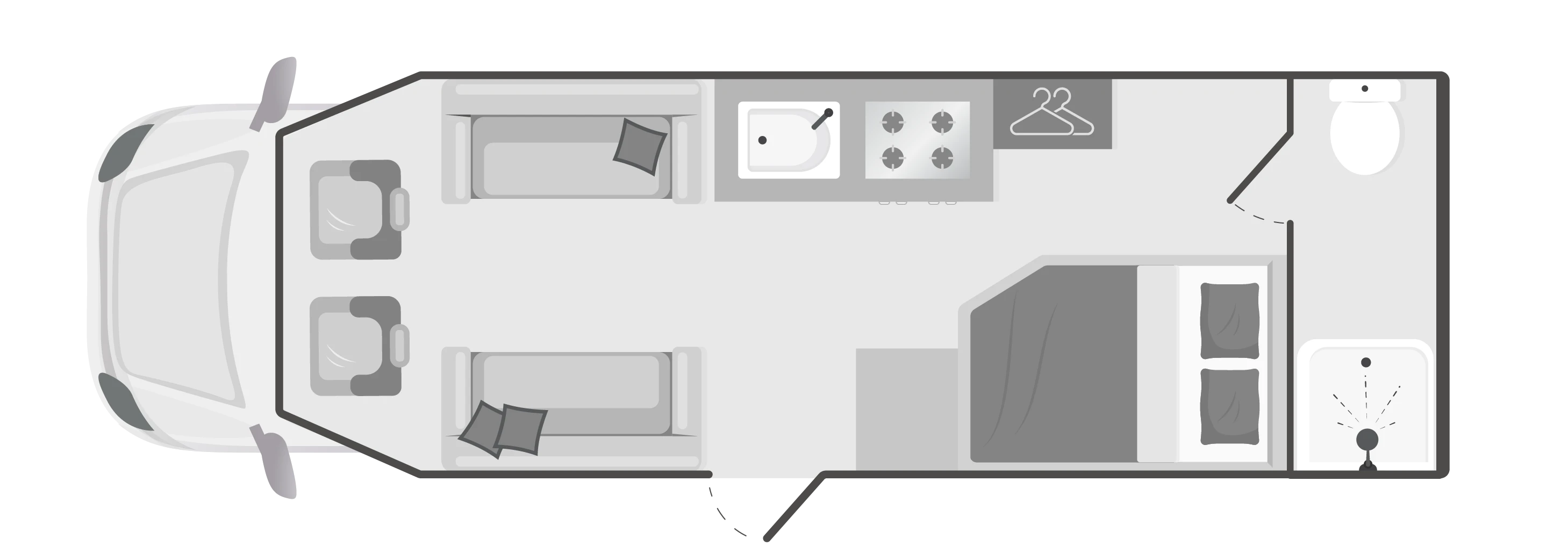 Caravan Floor Plan
