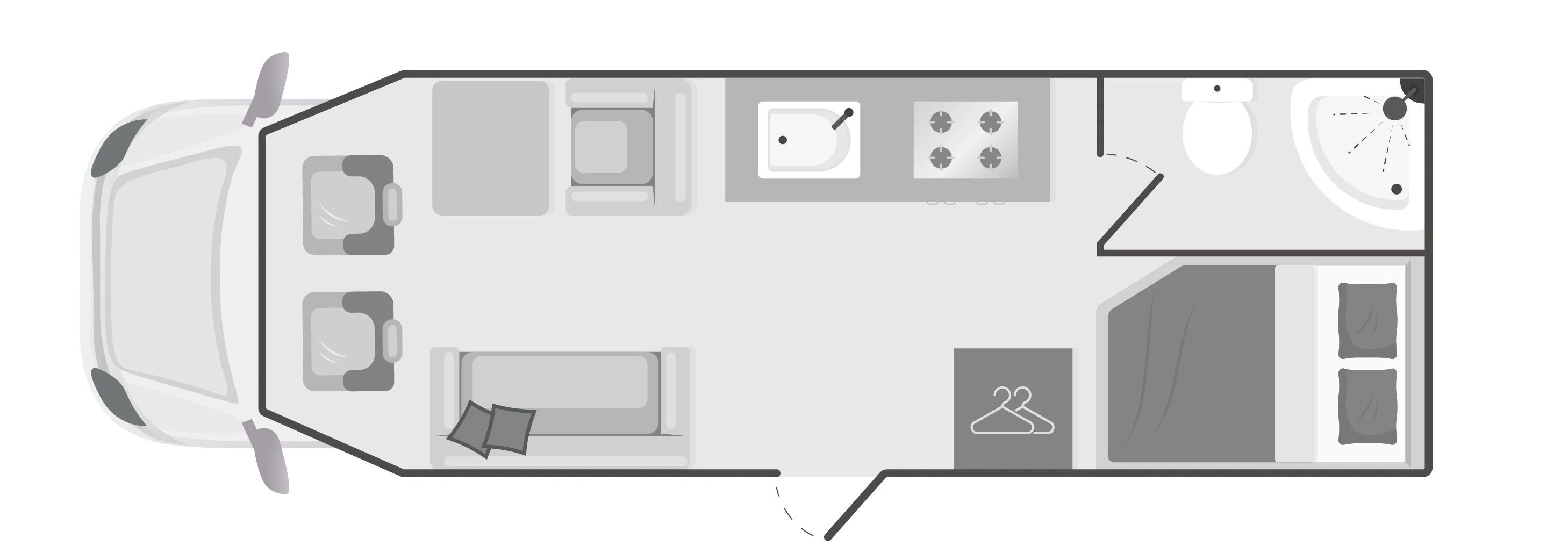Caravan Floor Plan