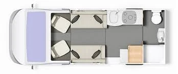 Caravan Floor Plan