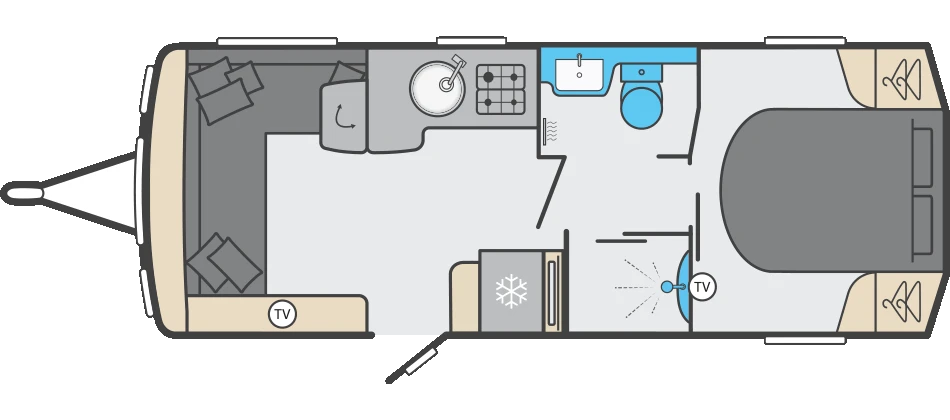 Caravan Floor Plan