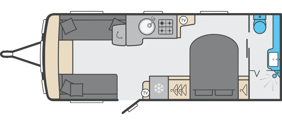 Caravan Floor Plan
