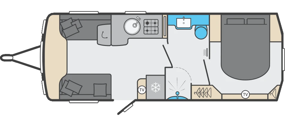 Caravan Floor Plan