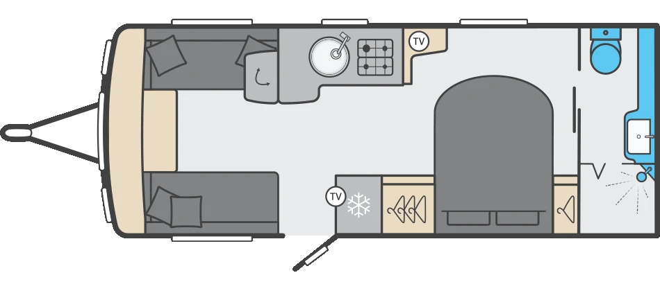 Caravan Floor Plan