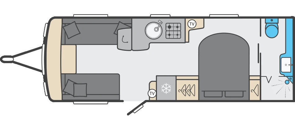 Caravan Floor Plan