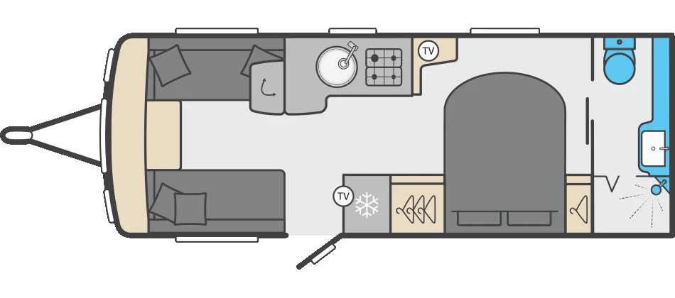 Caravan Floor Plan