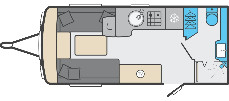 Caravan Floor Plan