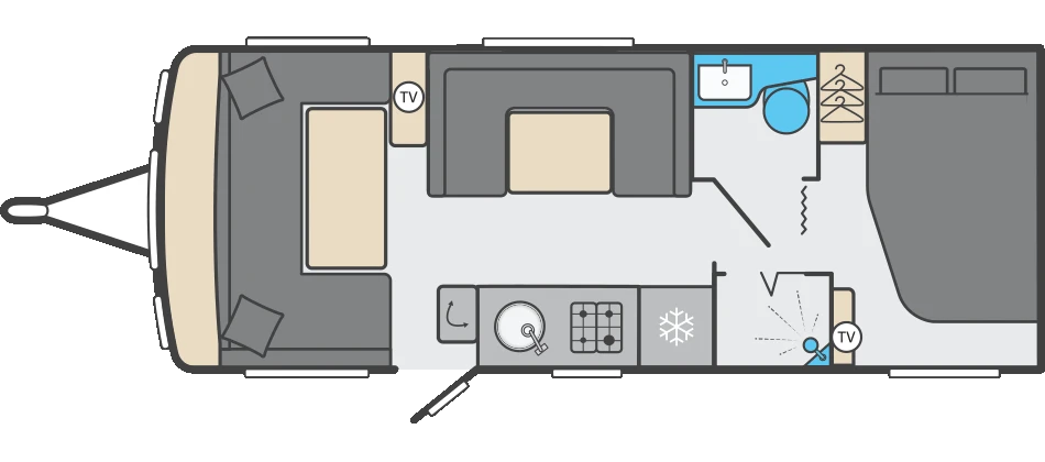 Caravan Floor Plan