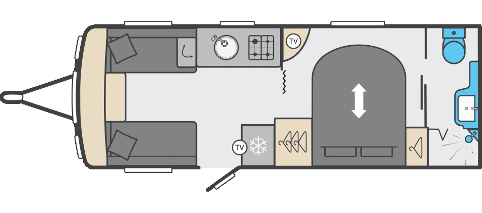 Caravan Floor Plan