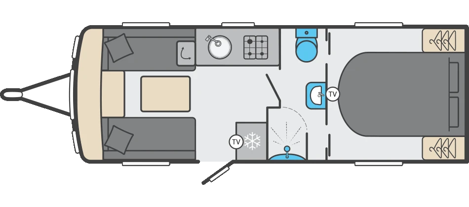 Caravan Floor Plan