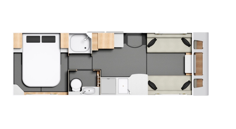 Caravan Floor Plan