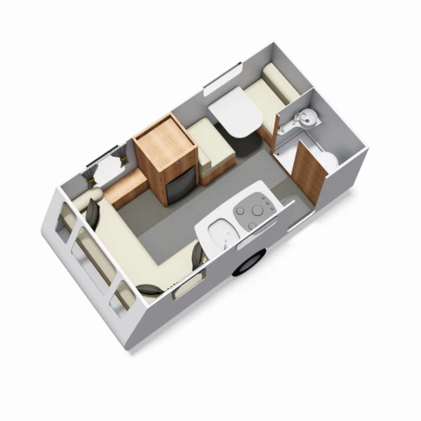 Caravan Floor Plan