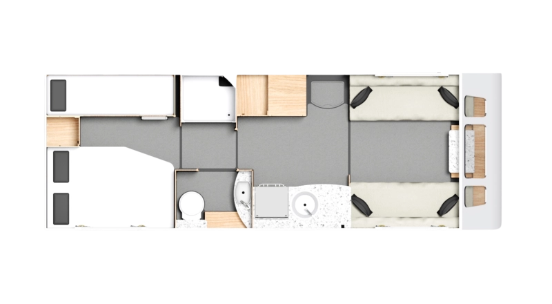 Caravan Floor Plan