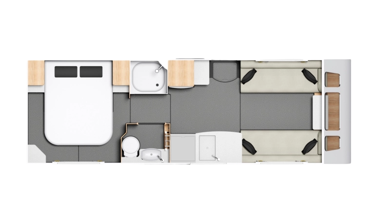 Caravan Floor Plan