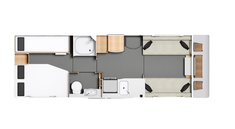 Caravan Floor Plan