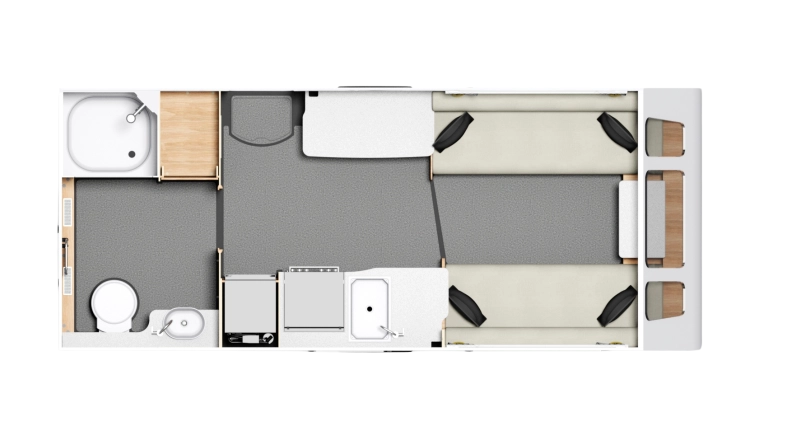 Caravan Floor Plan
