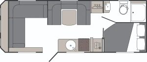 Caravan Floor Plan