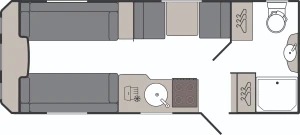 Caravan Floor Plan