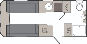 Caravan Floor Plan