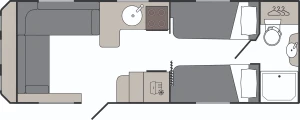 Caravan Floor Plan