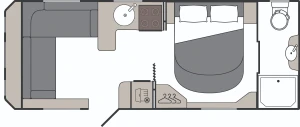Caravan Floor Plan