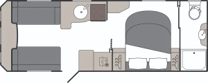 Caravan Floor Plan