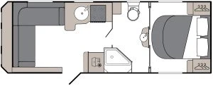 Caravan Floor Plan