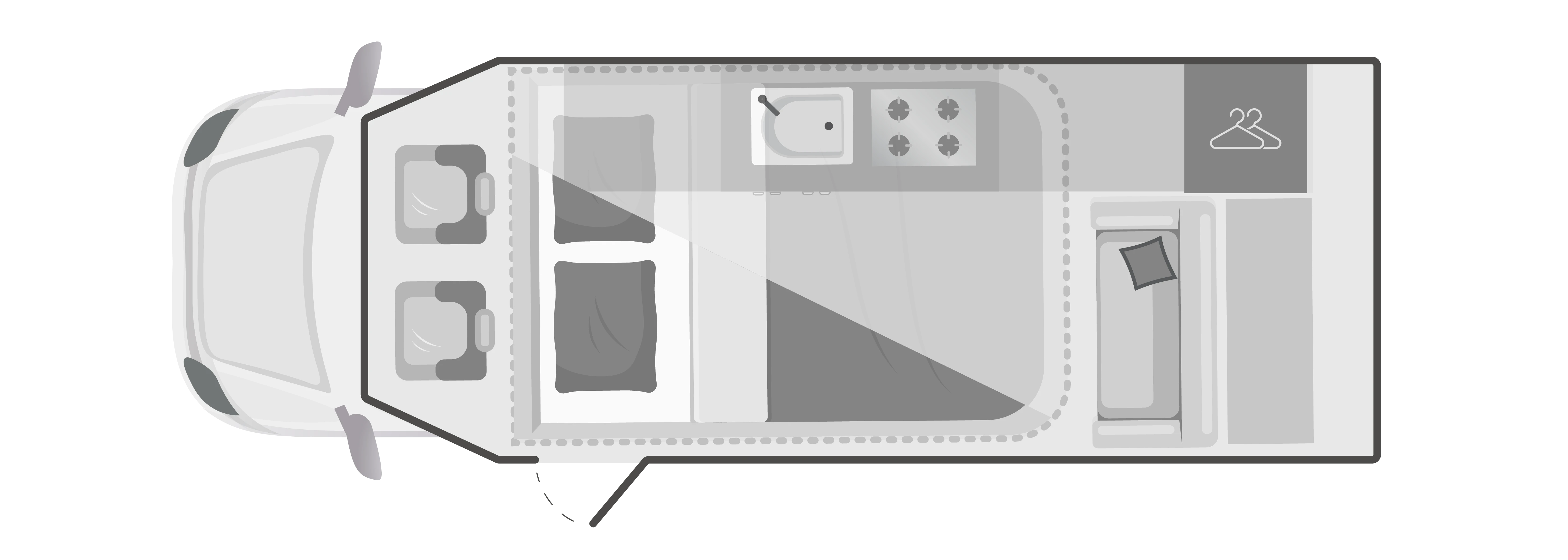 Caravan Floor Plan