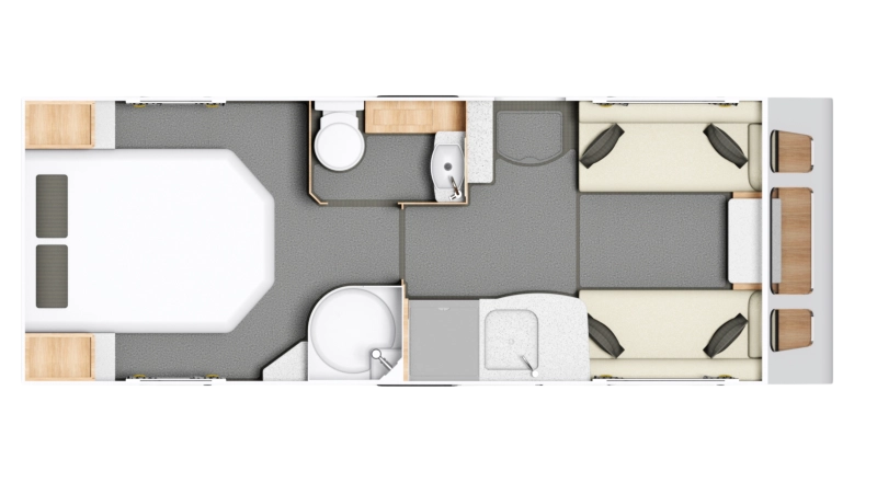 Caravan Floor Plan