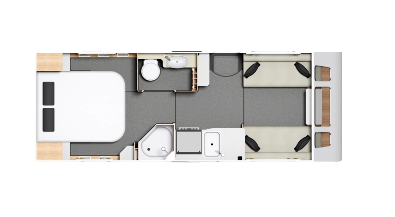 Caravan Floor Plan
