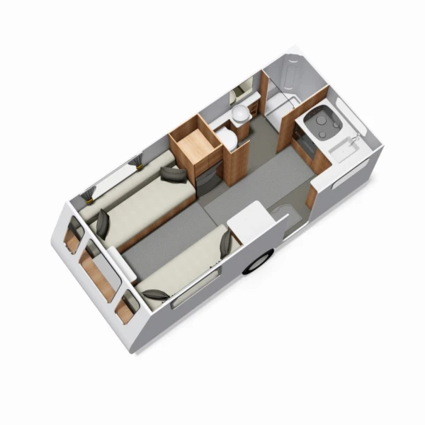 Caravan Floor Plan