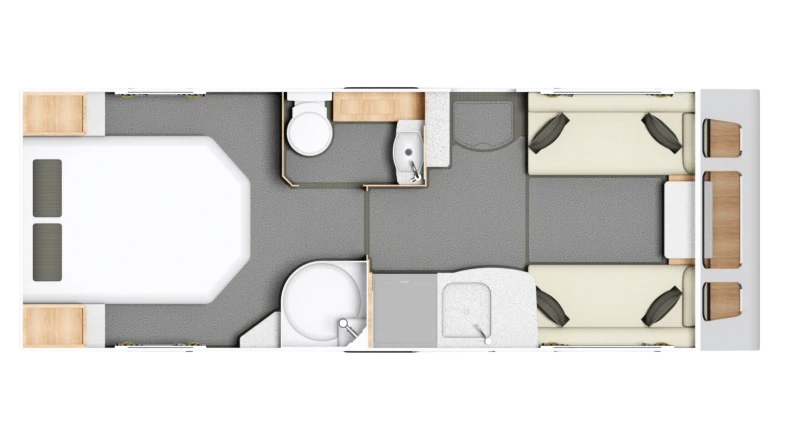 Caravan Floor Plan