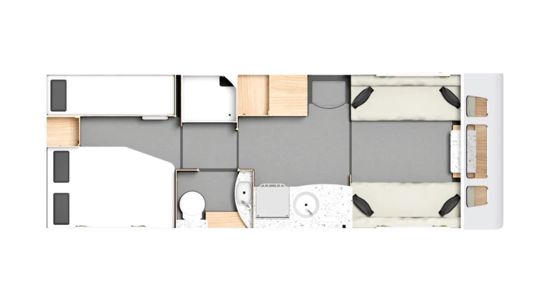 Caravan Floor Plan