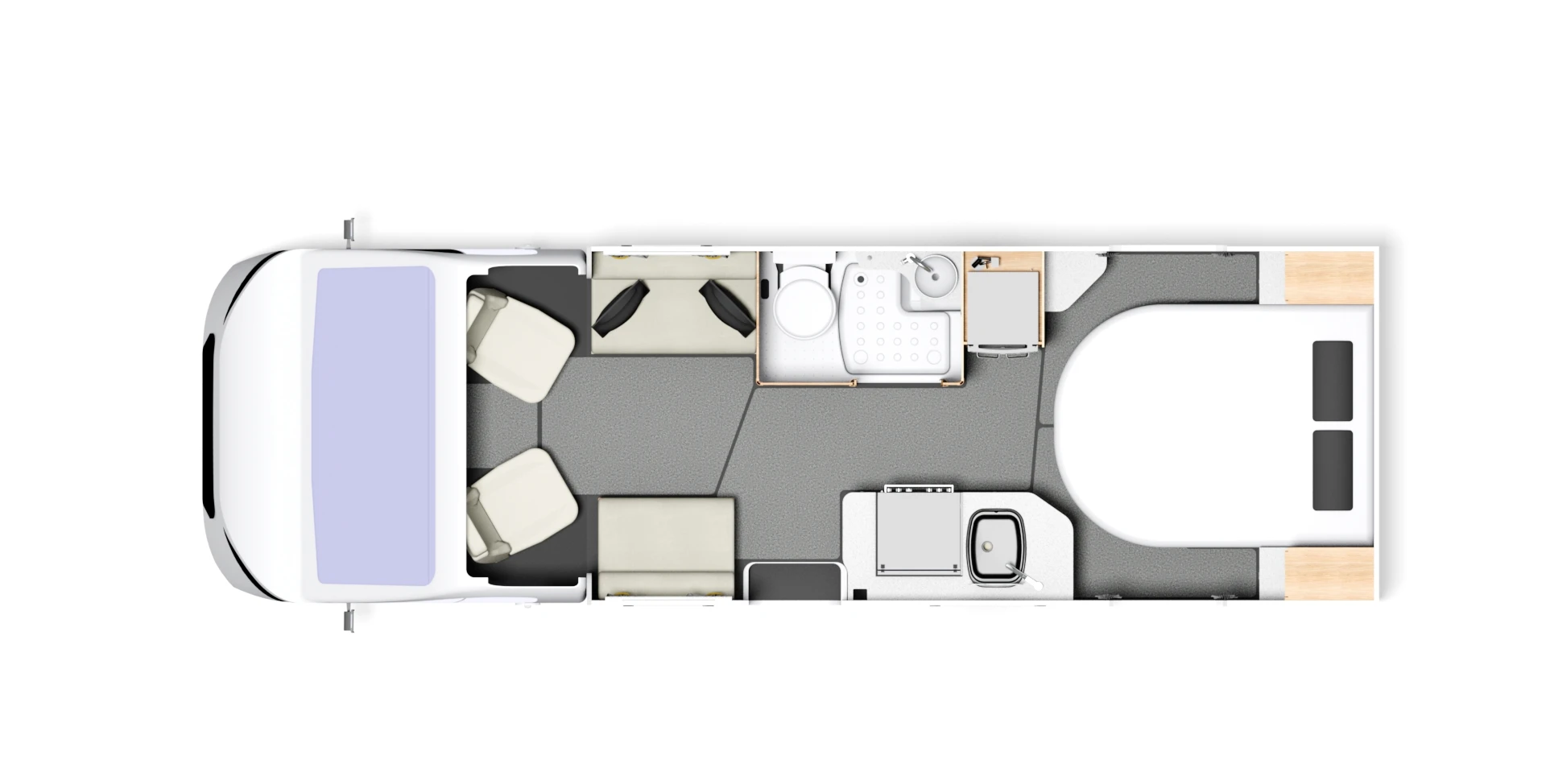Caravan Floor Plan