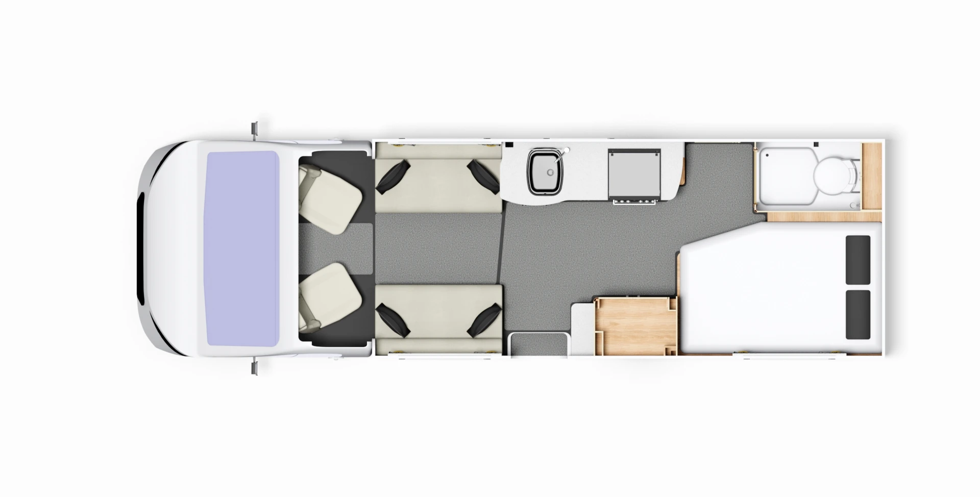 Caravan Floor Plan