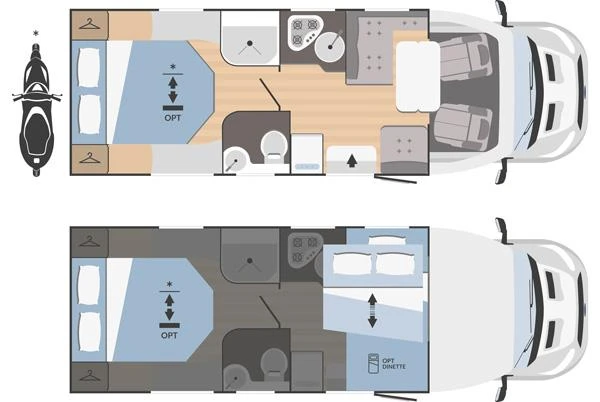 Caravan Floor Plan