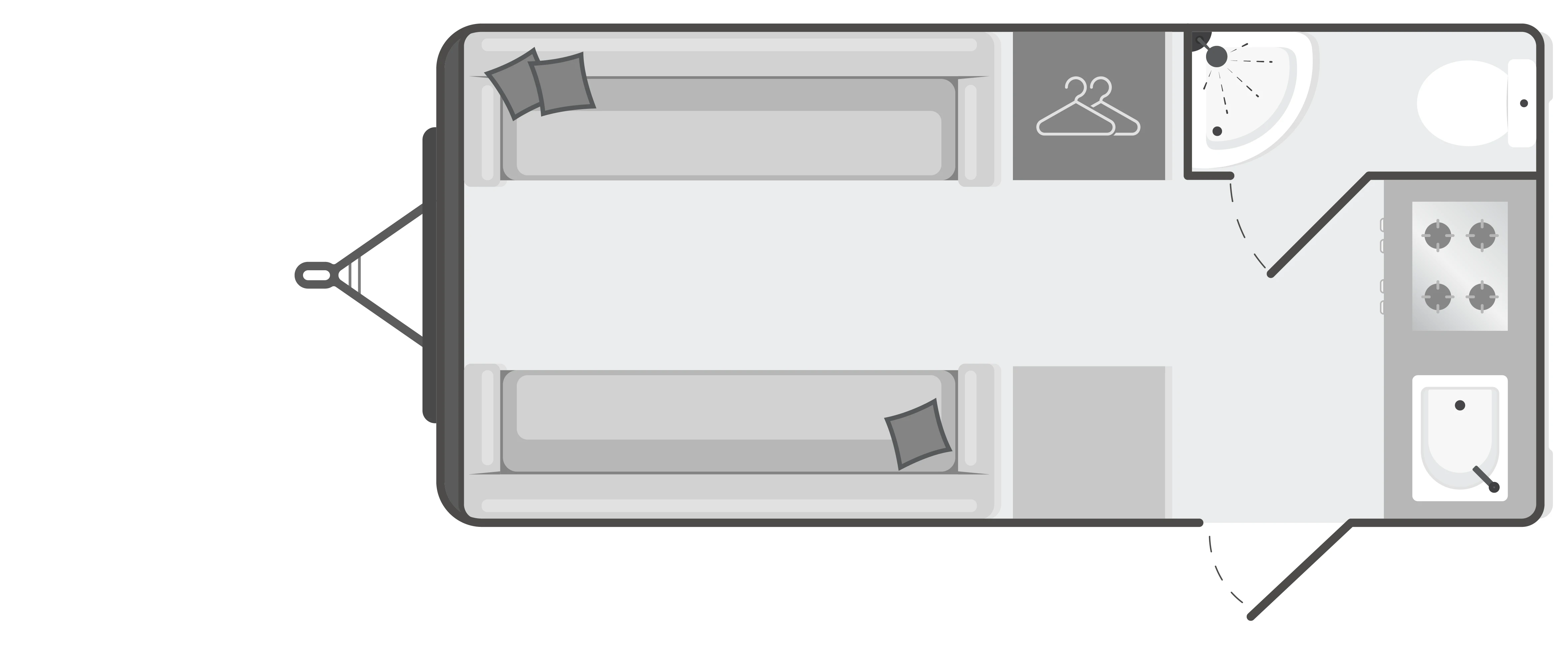 Caravan Floor Plan