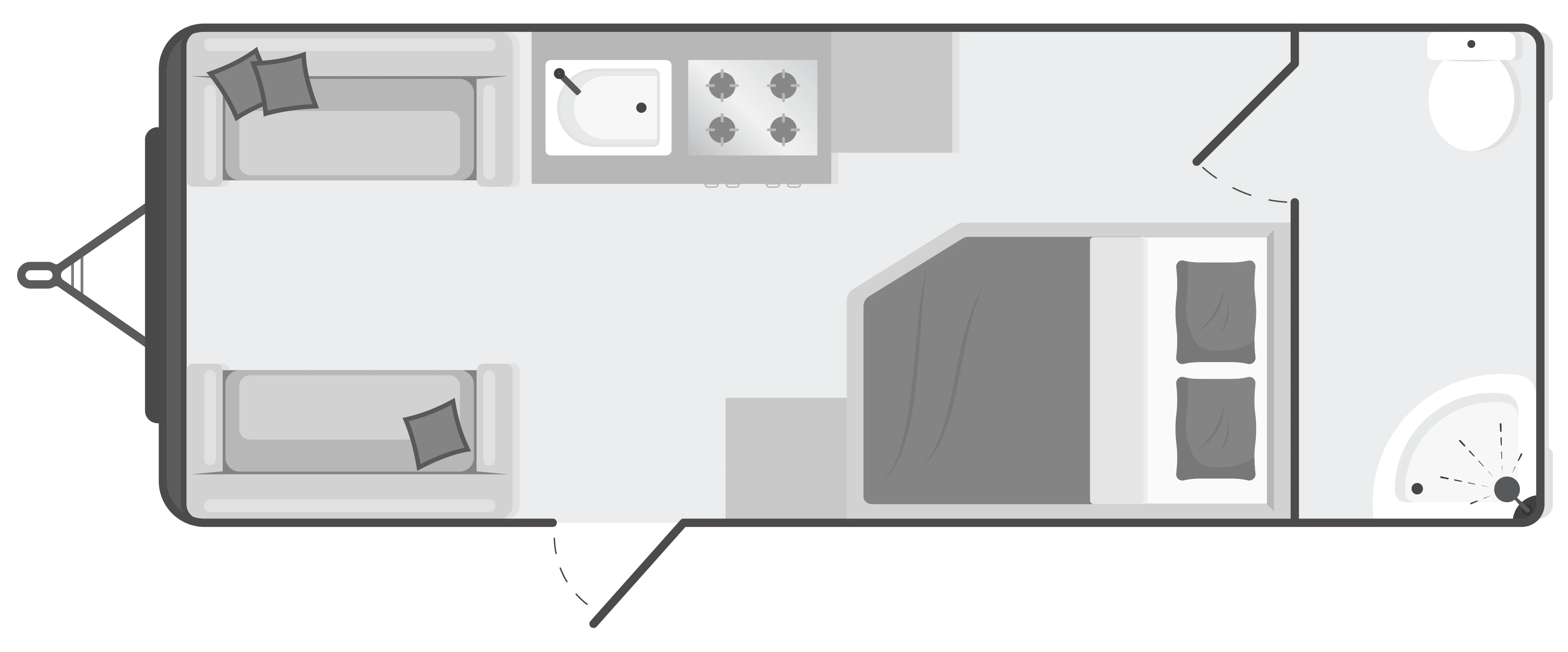 Caravan Floor Plan