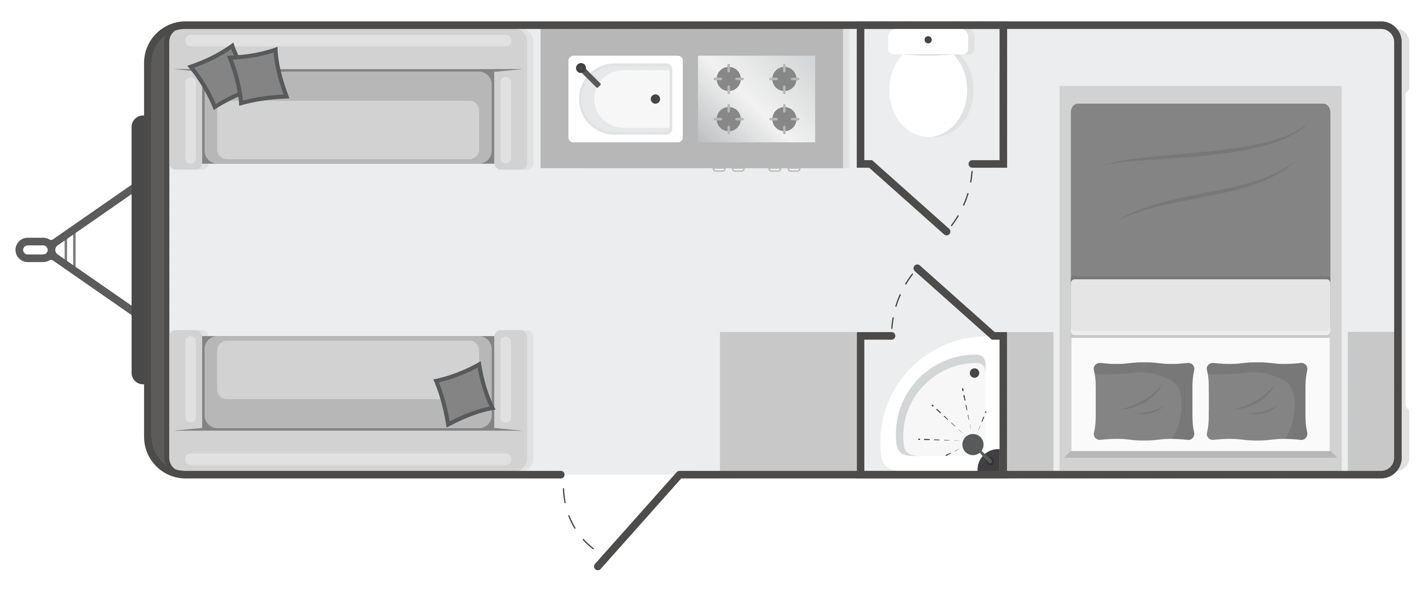 Caravan Floor Plan