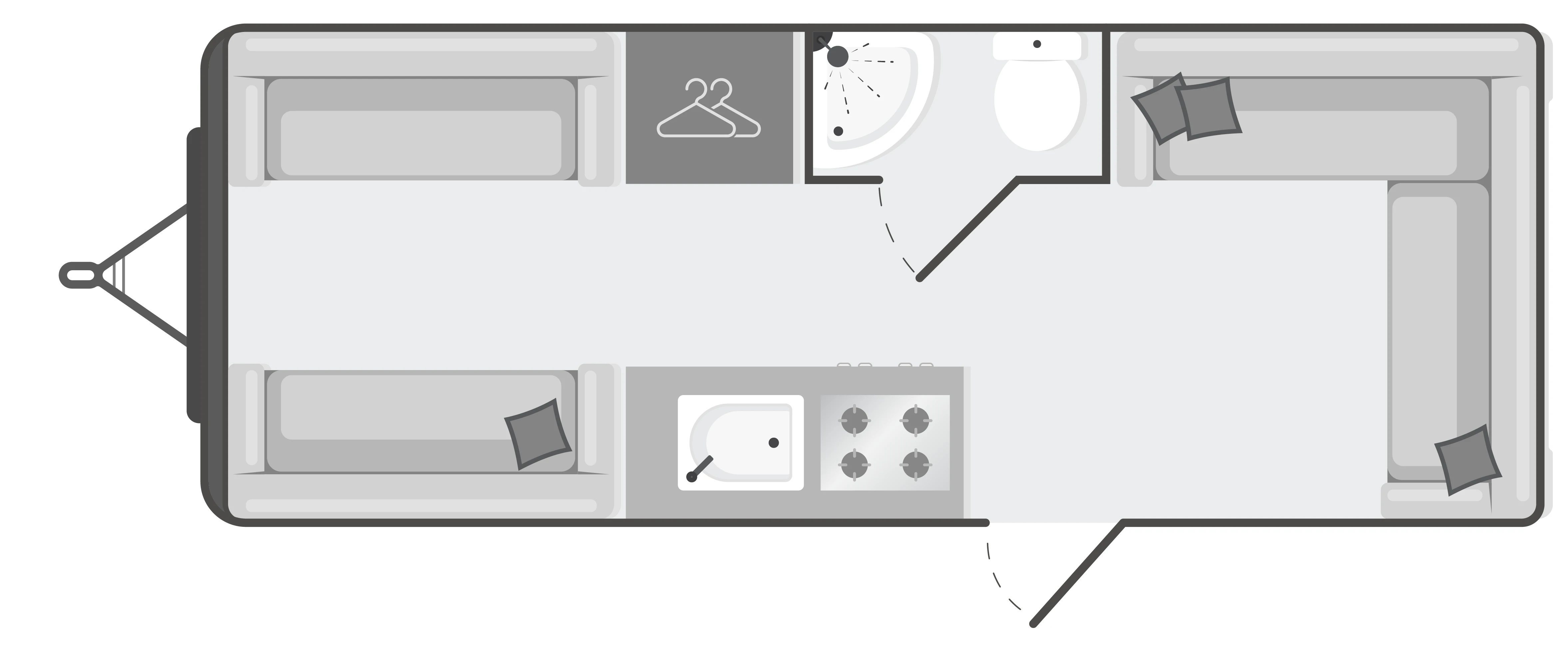 Caravan Floor Plan