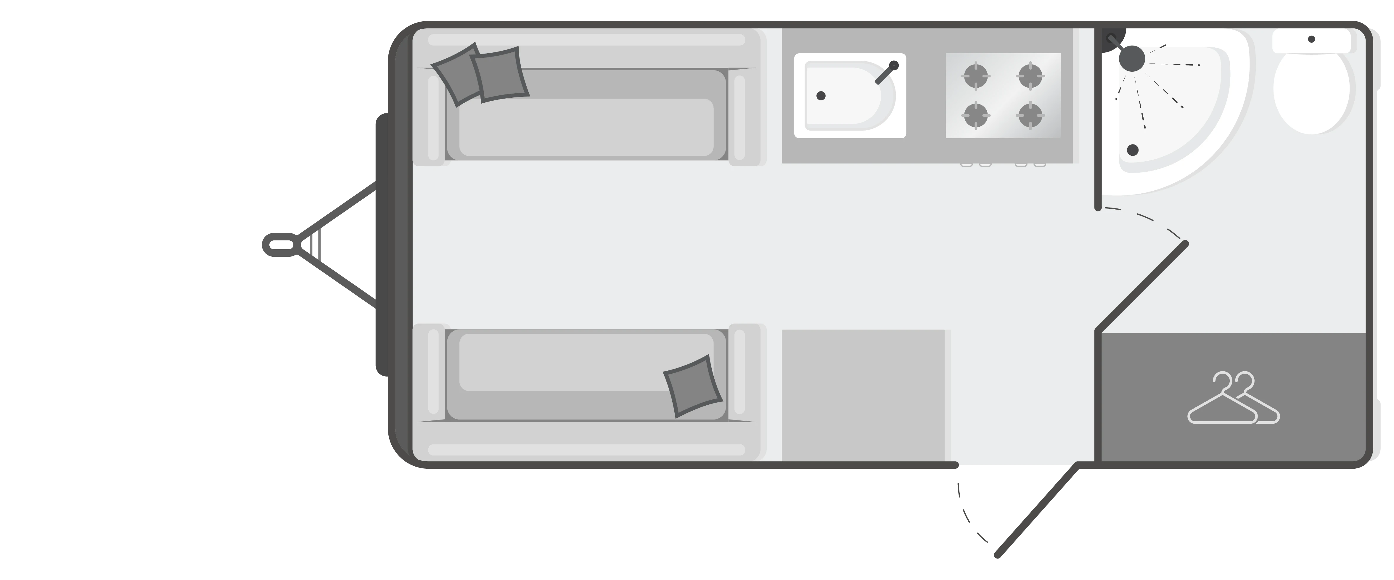 Caravan Floor Plan