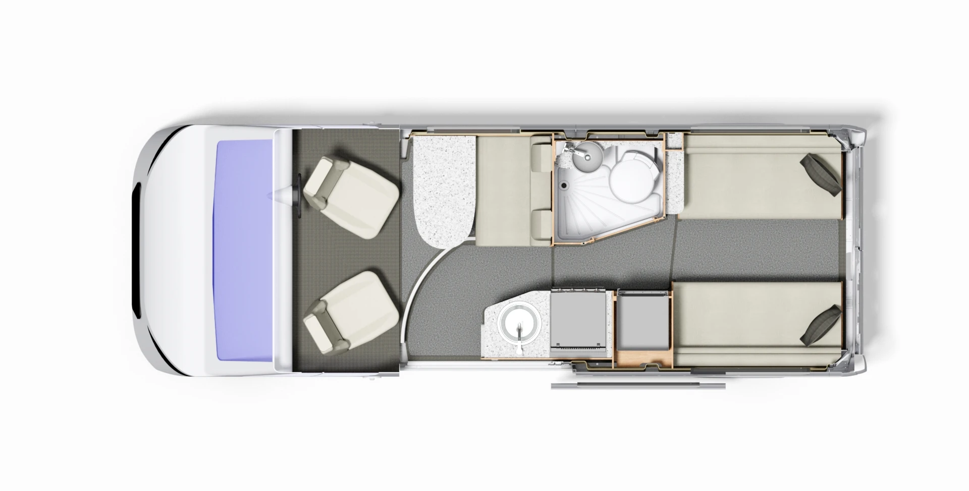 Caravan Floor Plan