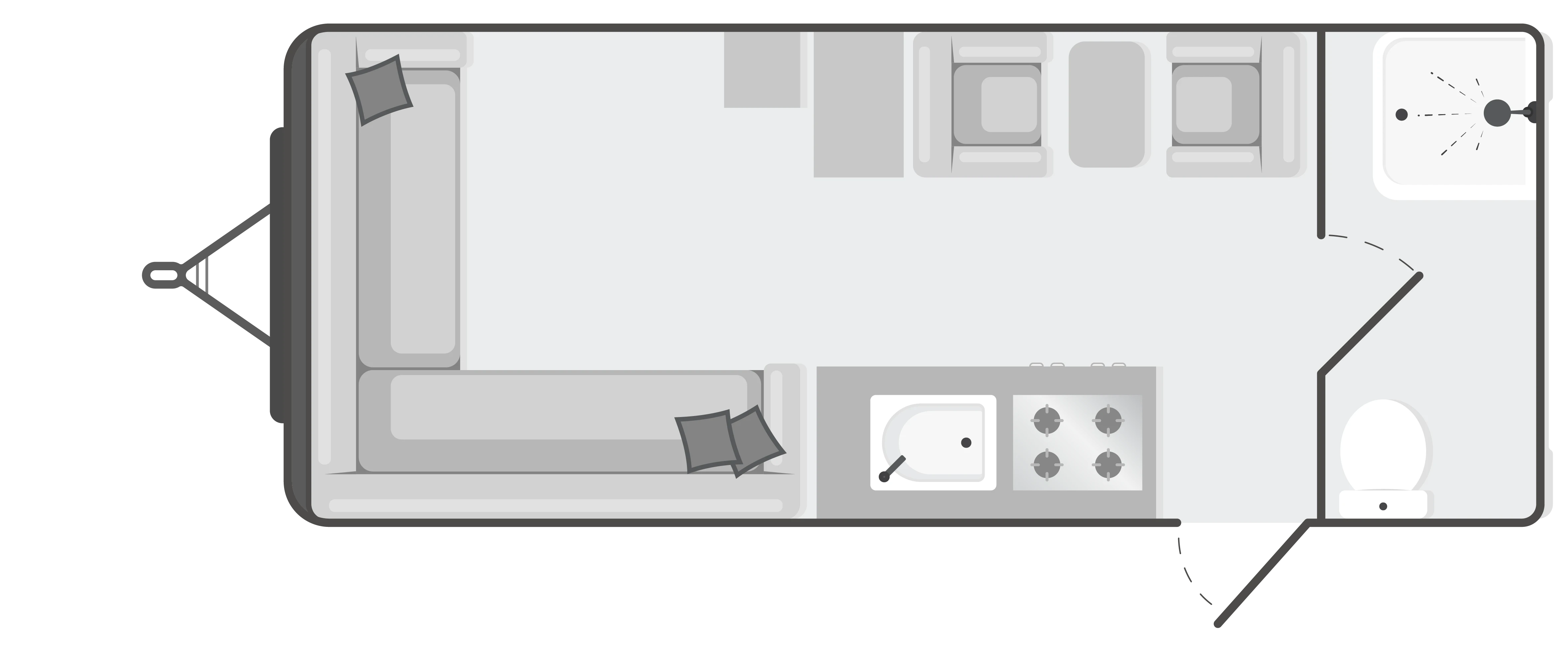 Caravan Floor Plan